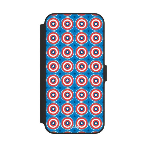 Apple iPhone 14 Plus NIVOflip Captain American Shield Pattern