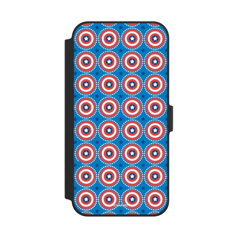 iPhone 14 Plus NIVOflip Captain American Shield Pattern