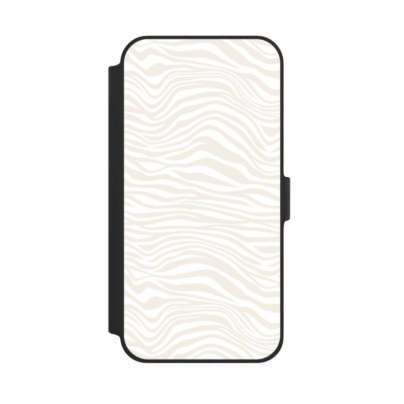 iPhone 14 Plus NIVOflip Zebra Pattern Brown