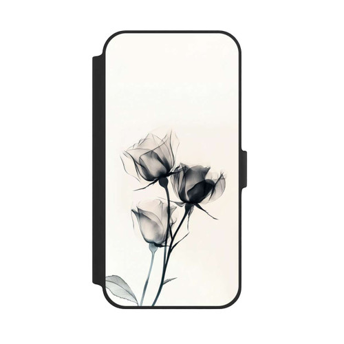 Apple iPhone 14 Plus NIVOflip Schwarze Blume