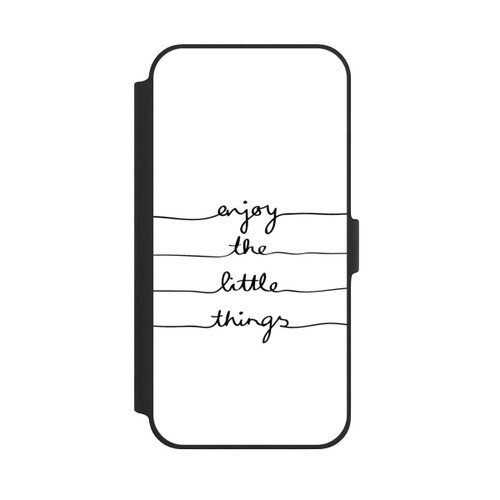 Apple iPhone 14 Plus NIVOflip Enjoy The Little Things White