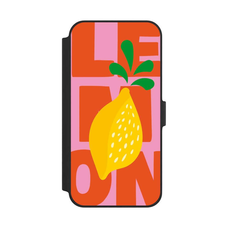 iPhone 14 Plus NIVOflip Dopamin Lemon