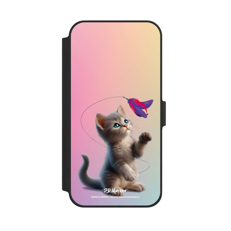 iPhone 14 Plus NIVOflip Playing Cat with Feather