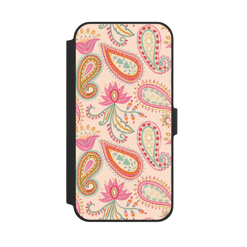 iPhone 14 Plus NIVOflip Colorful Paisley Charm