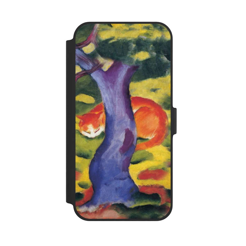 iPhone 14 Plus NIVOflip Cat Behind Tree by Franz Marc