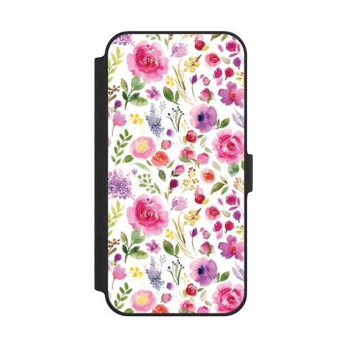 Apple iPhone 14 Plus NIVOflip Roses Flowers Purple
