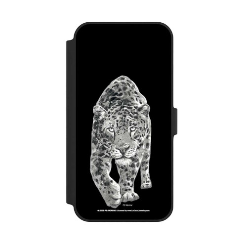 Apple iPhone 14 Plus NIVOflip Leopard Schwarz