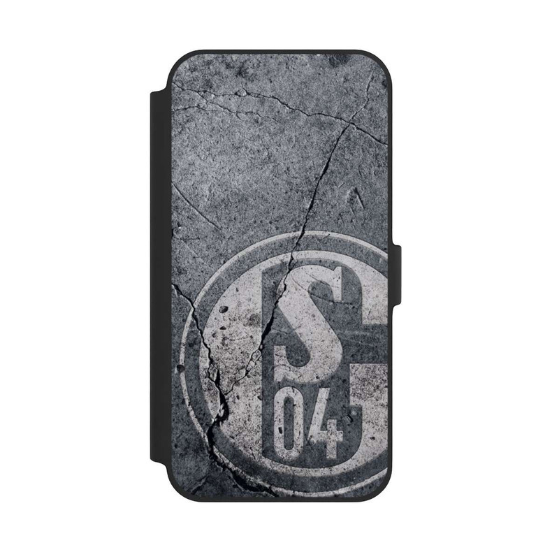 iPhone 14 Plus NIVOflip Schalke 04 Beton Look