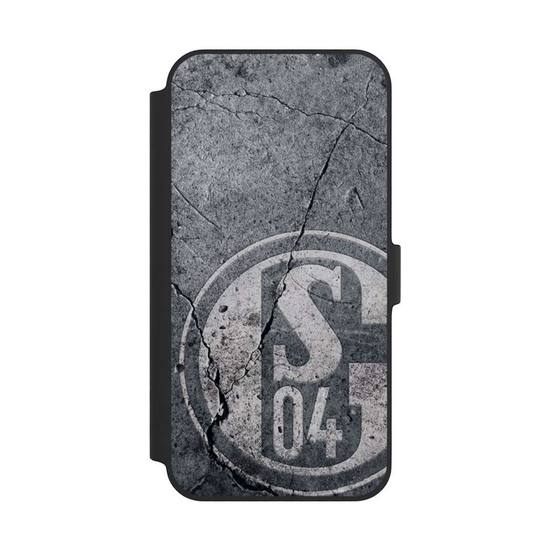 iPhone 14 Plus NIVOflip Schalke 04 Beton Look