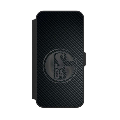 Apple iPhone 14 Plus NIVOflip Schalke 04 Carbon Look