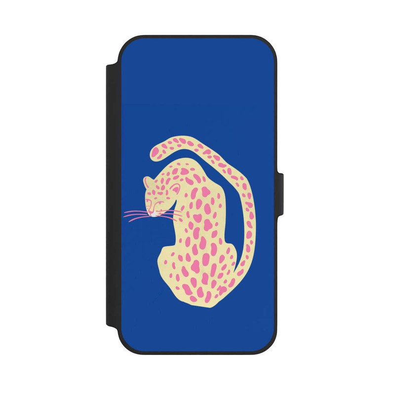 iPhone 14 Plus NIVOflip Blue Pink Cat