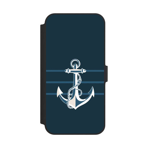 Apple iPhone 14 Plus NIVOflip Anchor Line Blue with AI