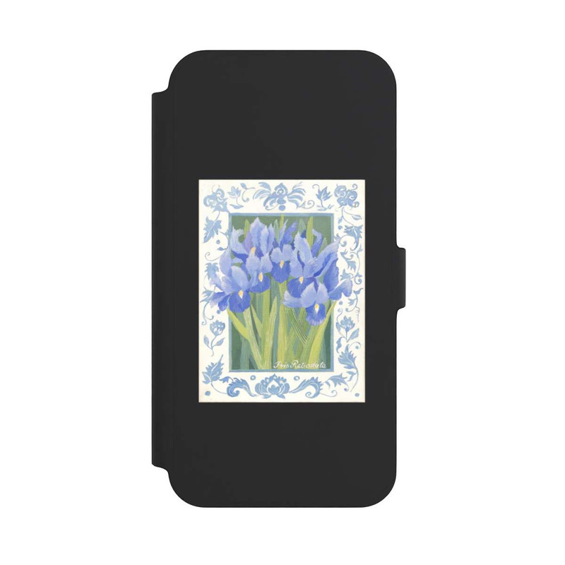 iPhone 14 Plus NIVOflip Blue Iris, by Jennifer Abbott