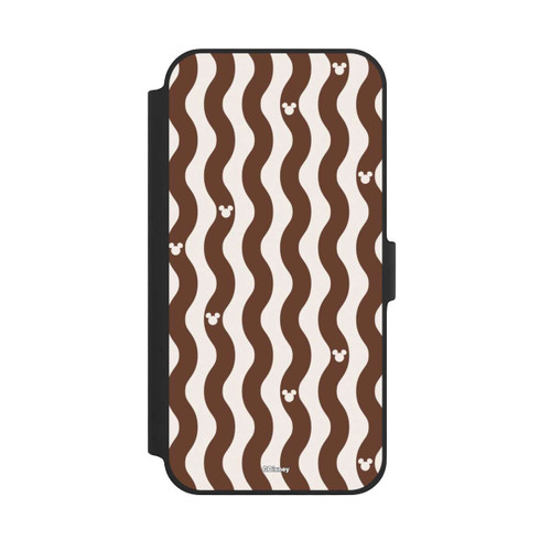 Apple iPhone 14 Plus NIVOflip Micky Muster Braune Wellen