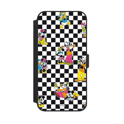 Apple iPhone 14 Plus NIVOflip Donald and Friends Pattern Black and White