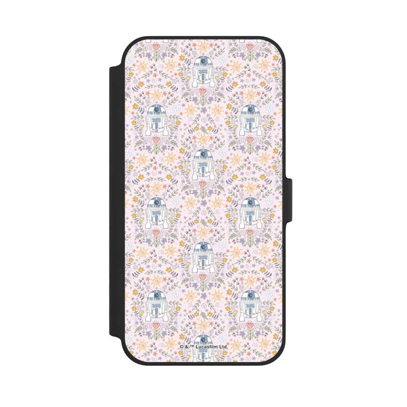 iPhone 14 Plus NIVOflip R2D2 Blumen