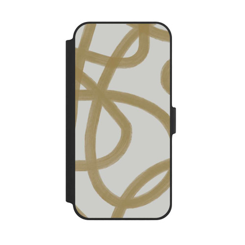 Apple iPhone 14 Plus NIVOflip Laced Up Beije