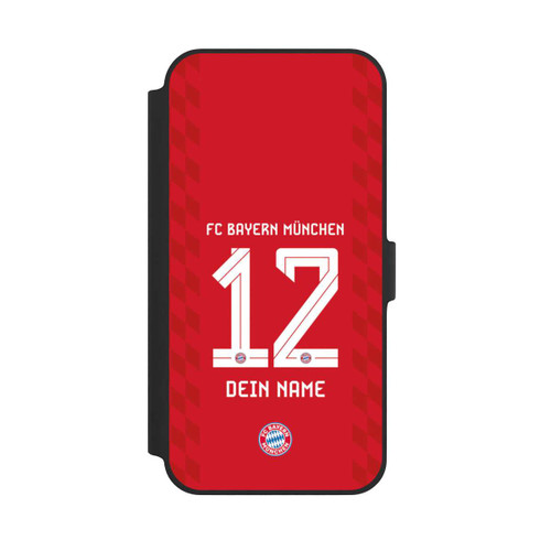 Apple iPhone 14 Plus NIVOflip FC Bayern München Trikot Personalisierbar 25-26
