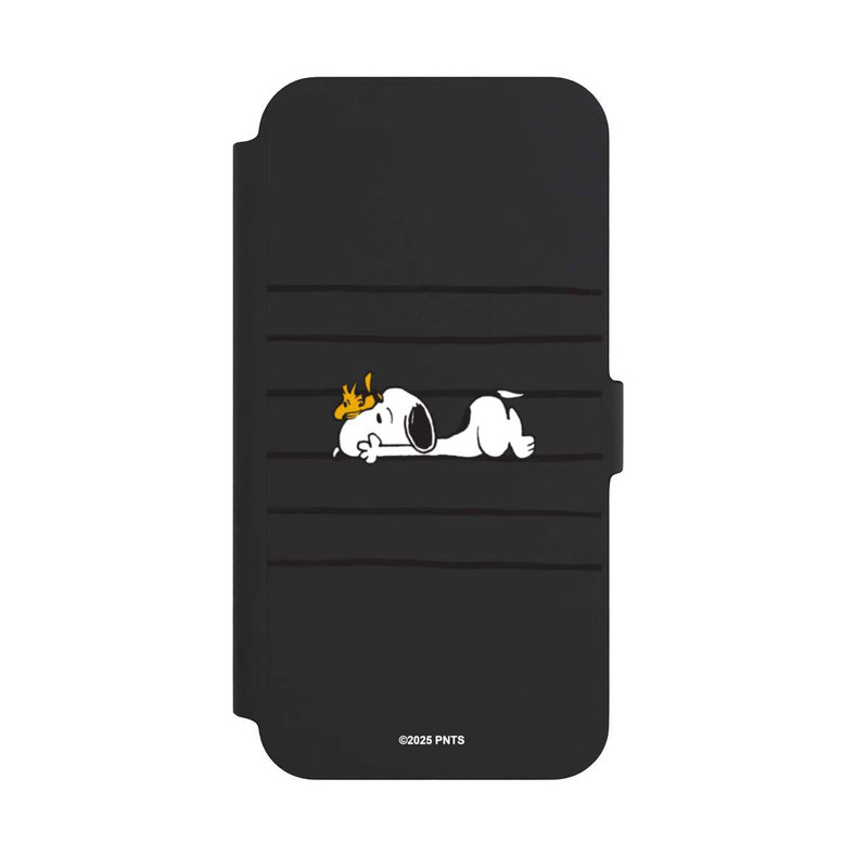 iPhone 14 Plus NIVOflip Snoopy Woodstock Stripes Peanuts Transparent