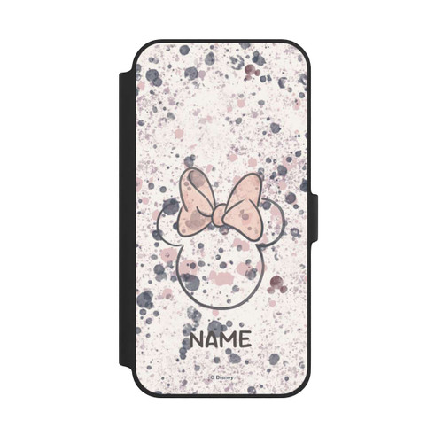 Apple iPhone 14 Plus NIVOflip Minnie Watercolor Personalisierbar