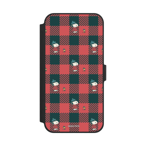 Apple iPhone 14 Plus NIVOflip Peanuts Rot Schottenmuster