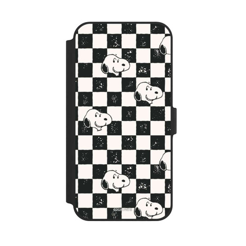 Apple iPhone 14 Plus NIVOflip Snoopy Heads Checked Pattern