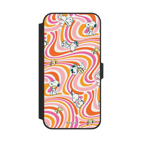 Apple iPhone 14 Plus NIVOflip Peanuts Hippie Pattern Orange