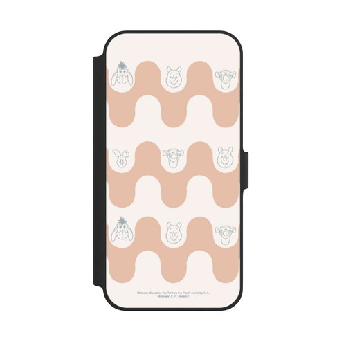 Apple iPhone 14 Plus NIVOflip Winnie Puuh und Freunde Wellenmuster