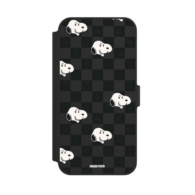 iPhone 14 Plus NIVOflip Snoopy Checked Pattern