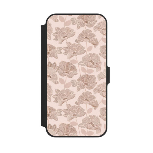 Apple iPhone 14 Plus NIVOflip Brown Floral Block