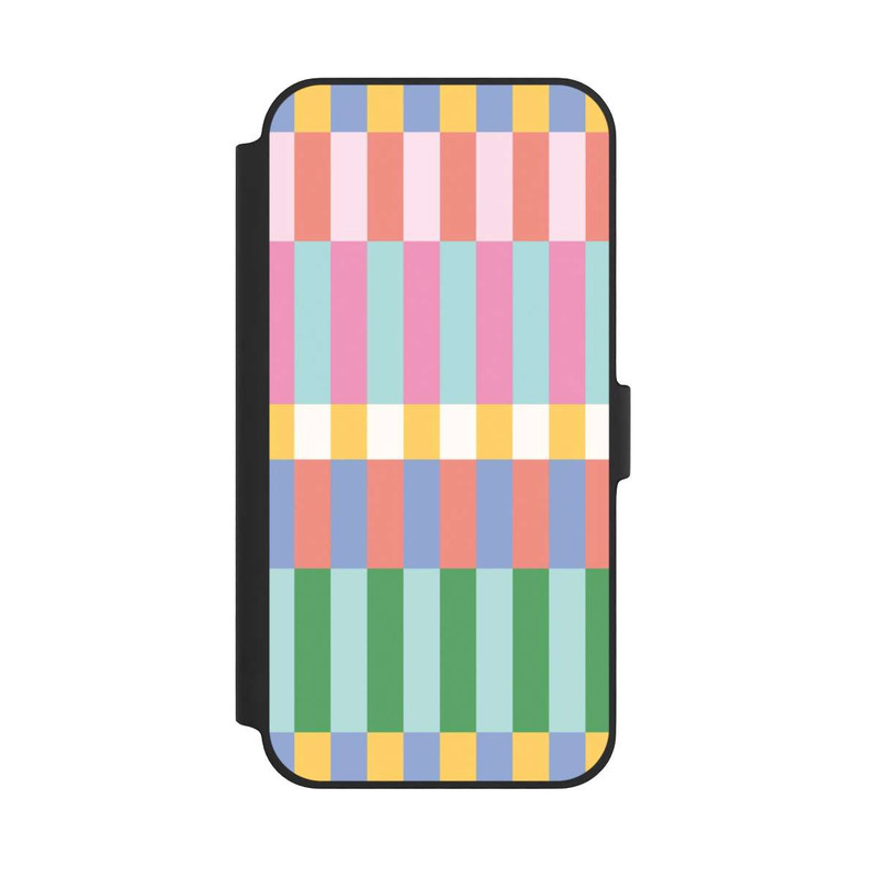 iPhone 14 Plus NIVOflip Checked Theme Pastel