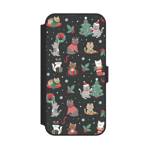 Apple iPhone 14 Plus NIVOflip Weihnachtliche Kätzchen