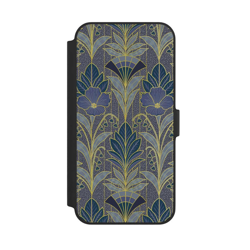 iPhone 14 Plus NIVOflip Lily of the Valley Art Deco