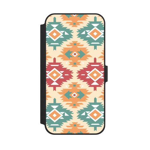Apple iPhone 14 Plus NIVOflip Modern Tribal Boho Aztec Geometric Design 1