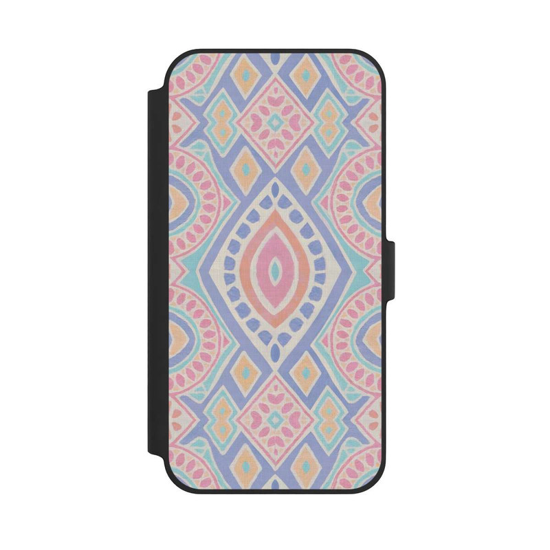 iPhone 14 Plus NIVOflip Boho Geometric Mosaic Intricate Tribal Design