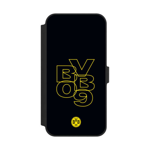 Apple iPhone 14 Plus NIVOflip BVB09 Gelb Schwarz