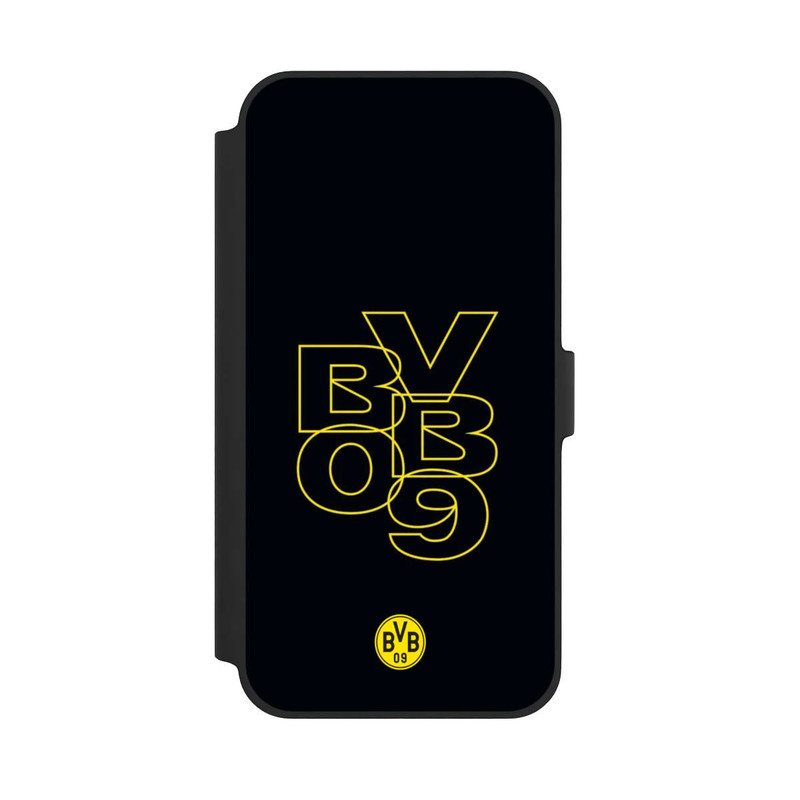 iPhone 14 Plus NIVOflip BVB09 Yellow Black