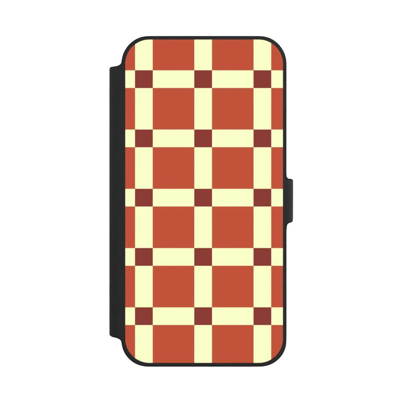 iPhone 14 Plus NIVOflip Großes Karomuster