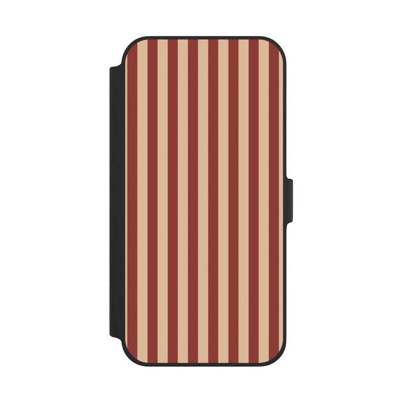 iPhone 14 Plus NIVOflip Streifen Tan