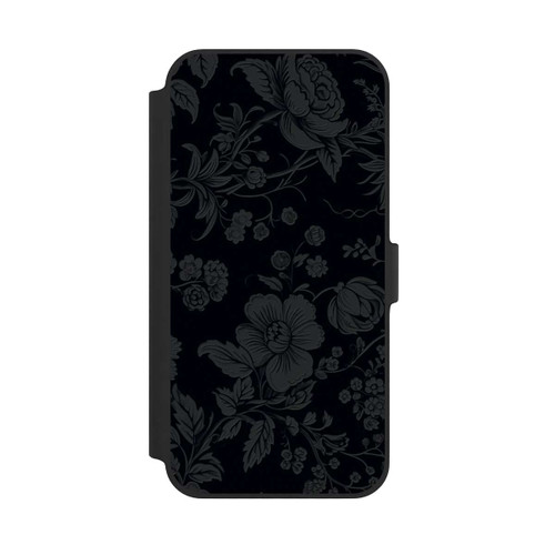 Apple iPhone 14 Plus NIVOflip Dunkle Blumen Vintageoptik