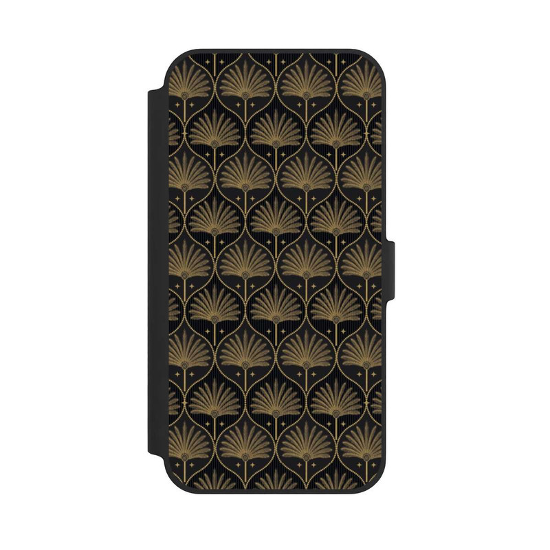 iPhone 14 Plus NIVOflip Feuilles Art Déco