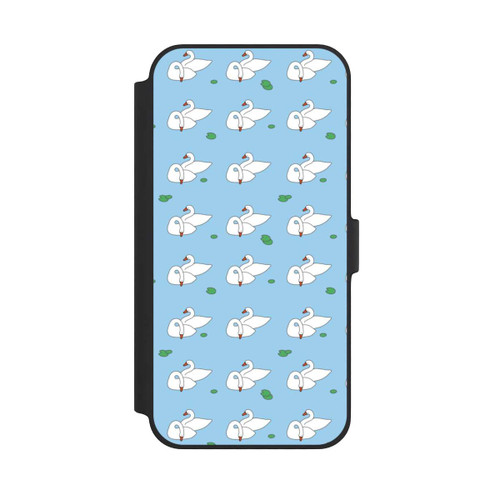Apple iPhone 14 Plus NIVOflip Ducks Pattern Blue Pond