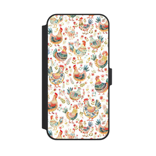 Apple iPhone 14 Plus NIVOflip Folklore Huhn mit KI