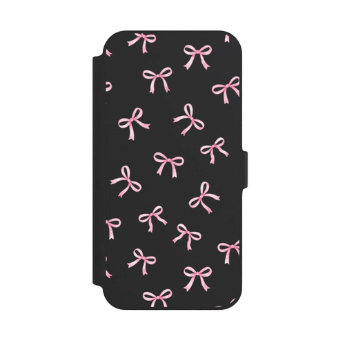 Apple iPhone 14 Plus NIVOflip Rosa Schleifen transparent mit KI