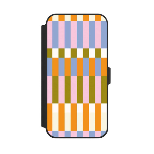 Apple iPhone 14 Plus NIVOflip Thème à Carreaux Colorés et Audacieux