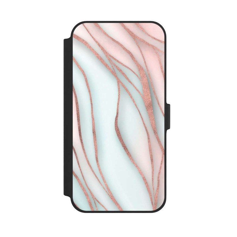 iPhone 14 Plus NIVOflip Soft Waves Gold Rose Gold