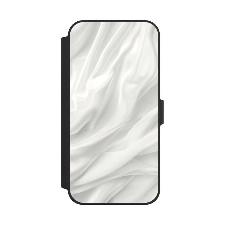 iPhone 14 Plus NIVOflip White Satin Smooth Texture With AI