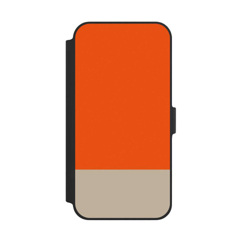 Apple iPhone 14 Plus NIVOflip Orange Beige Farbkombi
