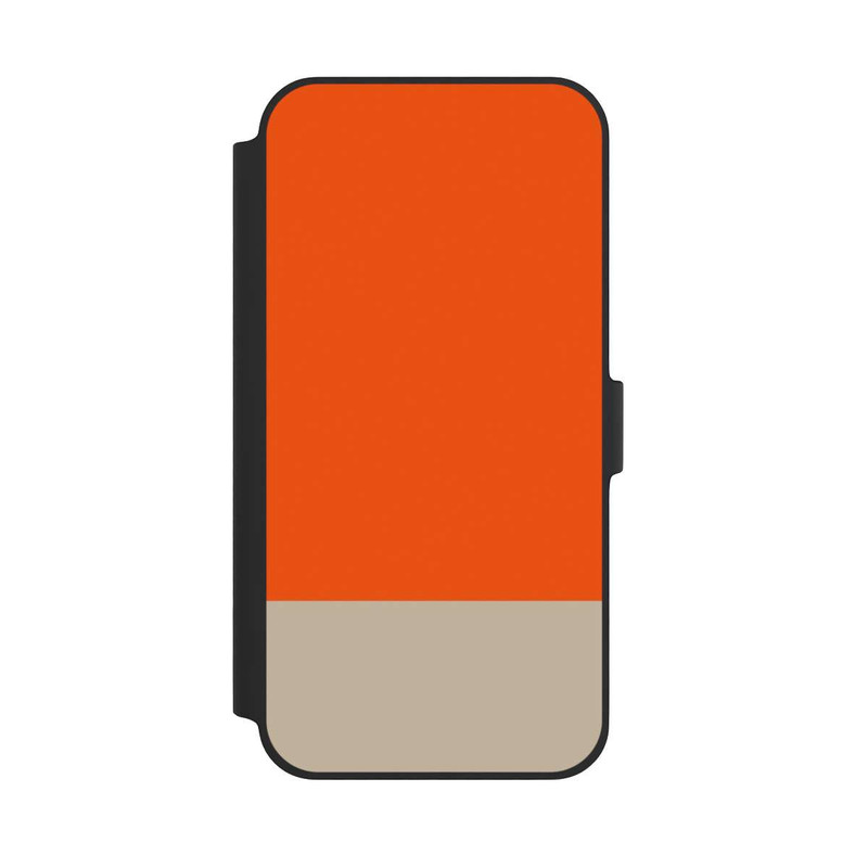 iPhone 14 Plus NIVOflip Orange Beige Farbkombi