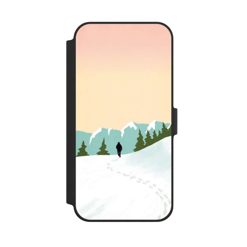 Apple iPhone 14 Plus NIVOflip Winter Wanderer by Roberta Murray